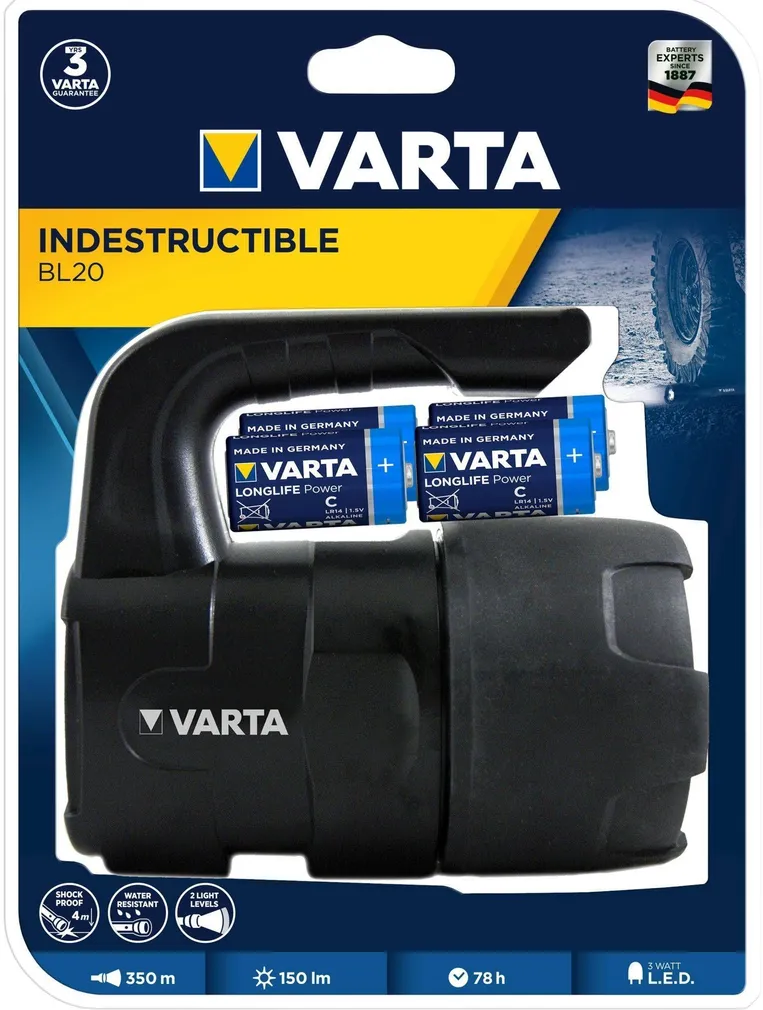 KANDELAMP BL20 INDESTRUCTIBLE