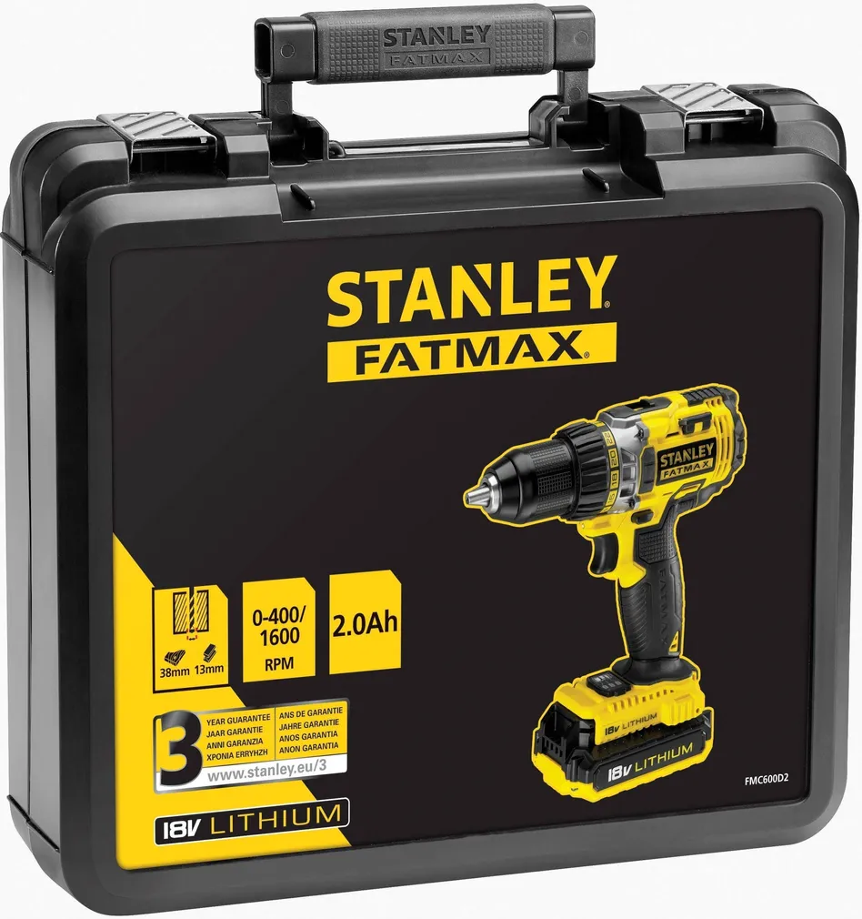 AKUTRELL STANLEY FATMAX FMC600D2 18V 2 X 2,0 AH