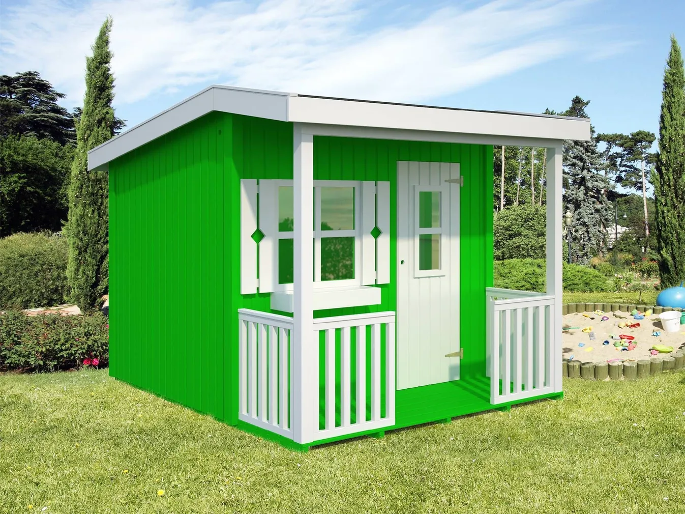 MÄNGUMAJA PALMAKO AKSEL 163X199X185CM 3,1M²