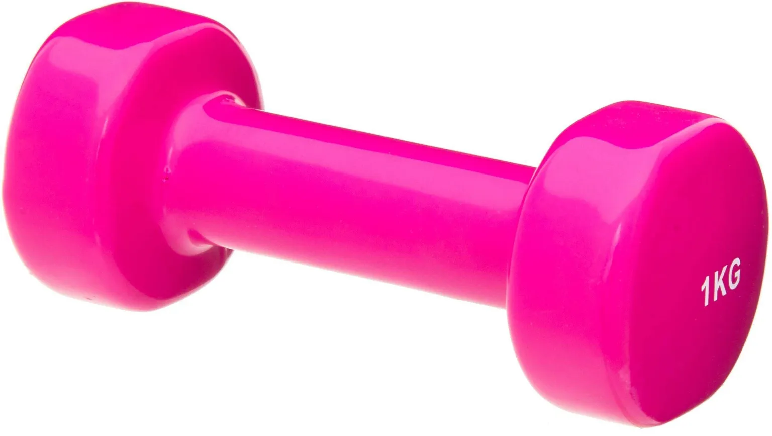 HANTEL ATOM 1KG 14X6,5X7CM NEOPREEN ROOSA