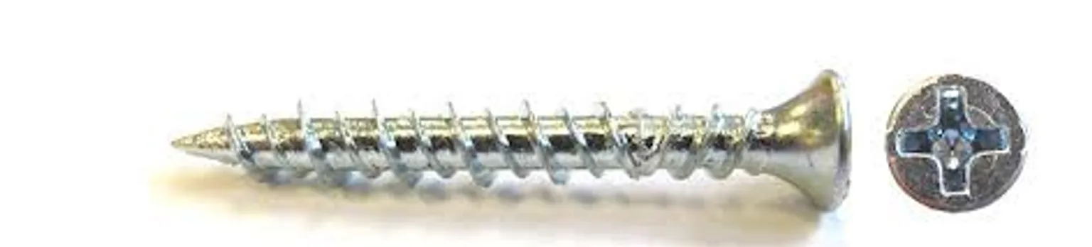 LINDIKRUVI KÕVAKIPS 40X3,9 MM, ELEKTRITSINK, HARV KEERE, PH2