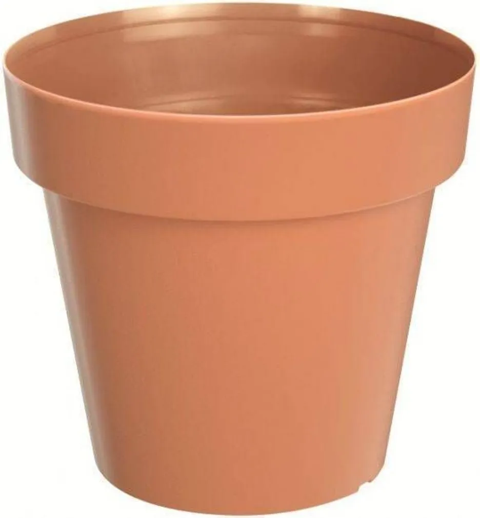 LILLEPOTT PROSPERPLAST LOFLY BASIC Ø39X36,1CM PLASTIK PRUUN