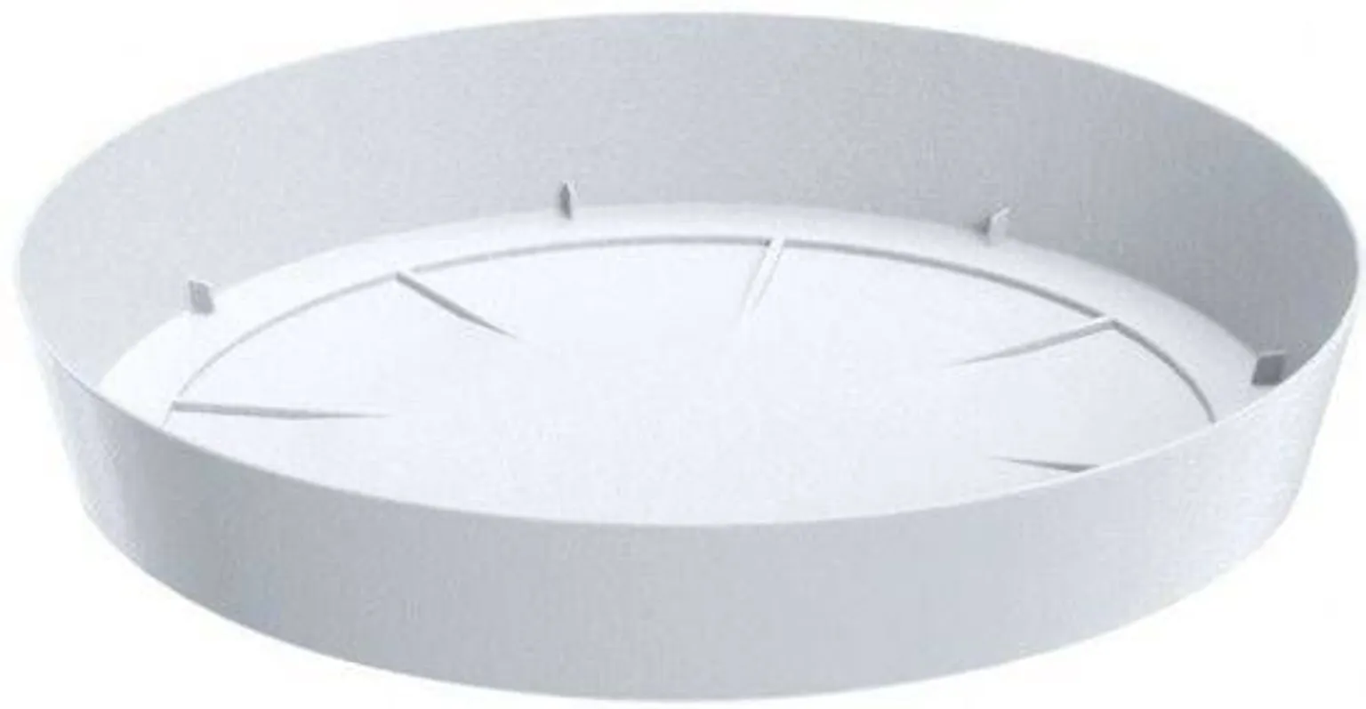 ALUSTALDRIK PROSPERPLAST LILLEPOTILE LOFLY Ø10,5X1,7CM PLASTIK VALGE