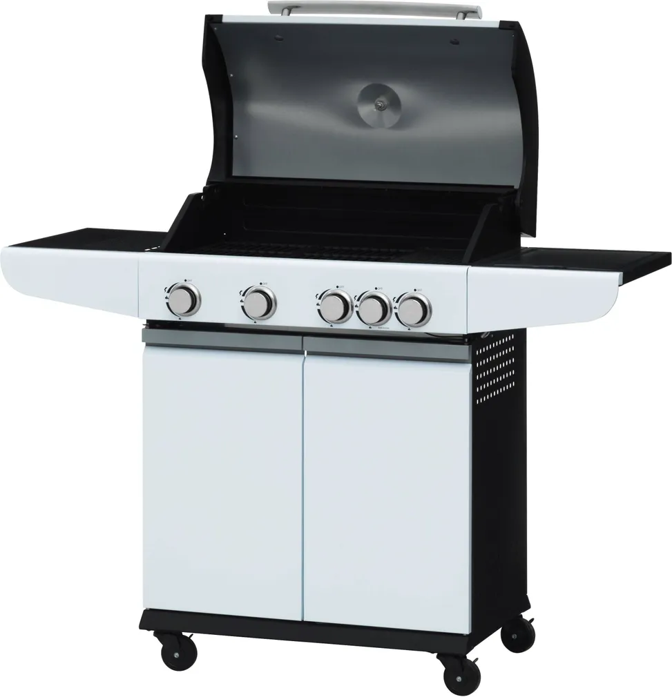 GAASIGRILL MUSTANG CITY 4+1 VALGE