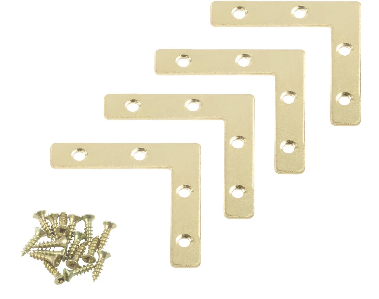 ÜHENDUSNURGIK SUKI 40X40X10X1,5MM MESSING