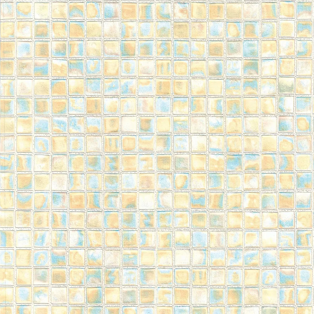 NIISKUSKINDEL SEINAKATE SINTRA KOLLANE/SININE MOSAIIK 0,53X10,05M