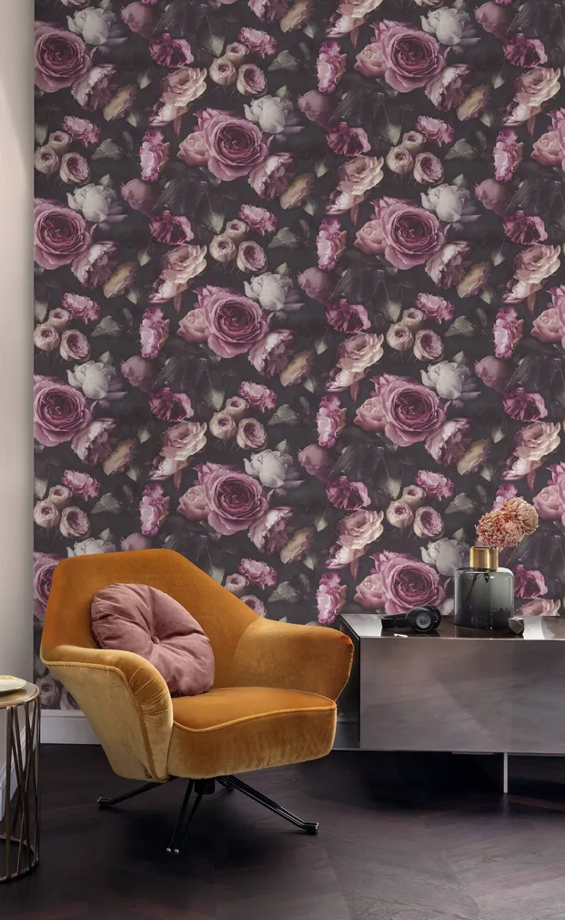 TAPEET OPUS OS3008 ROOSA ROOS