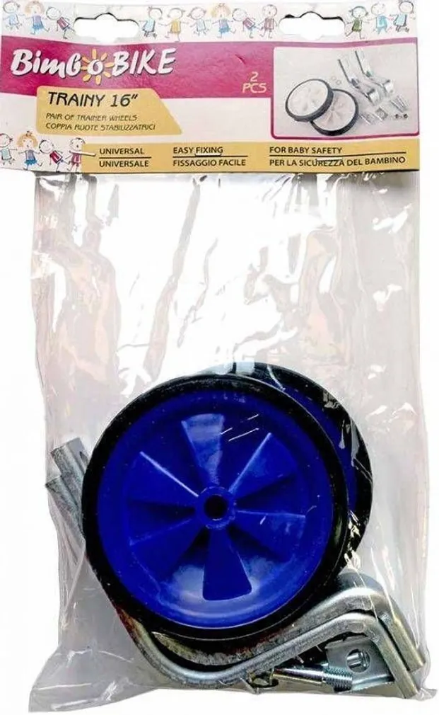 ABIRATTAD BIMBO BIKE TRAINY RATTALE RAAMI SUURUSEGA 16''