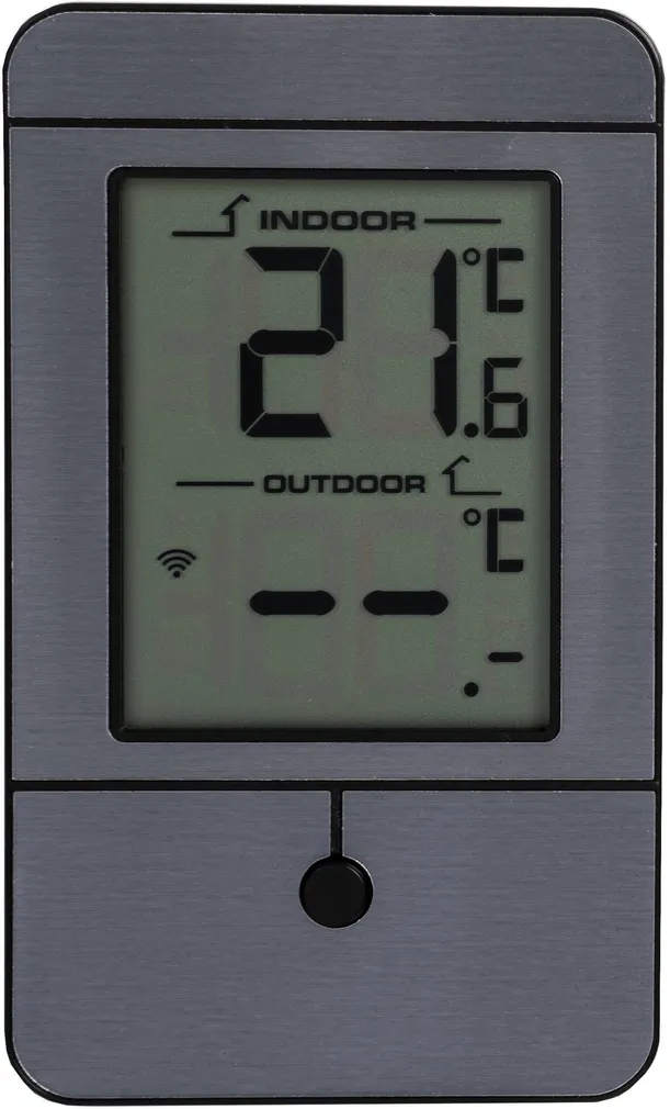 DIGITAALNE TERMOMEETER KAUGJUHTIMISEGA VIKING TFA ALUMIINIUM