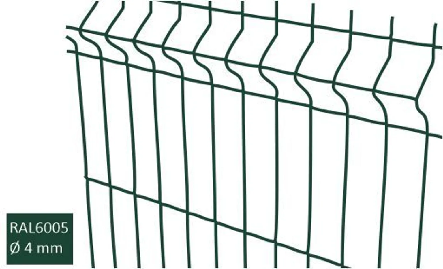 AIA KEEVISPANEEL 50X200/4MM 2500X1730MM ROHELINE RAL6005