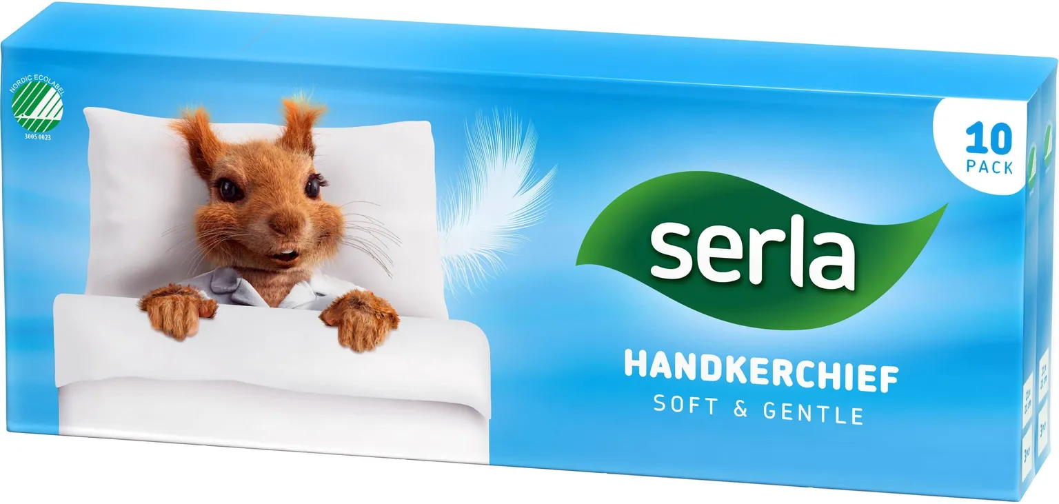 TASKURÄTIKUD SERLA ORAVA 3-KIHILISED 10TK 10 PAKKI