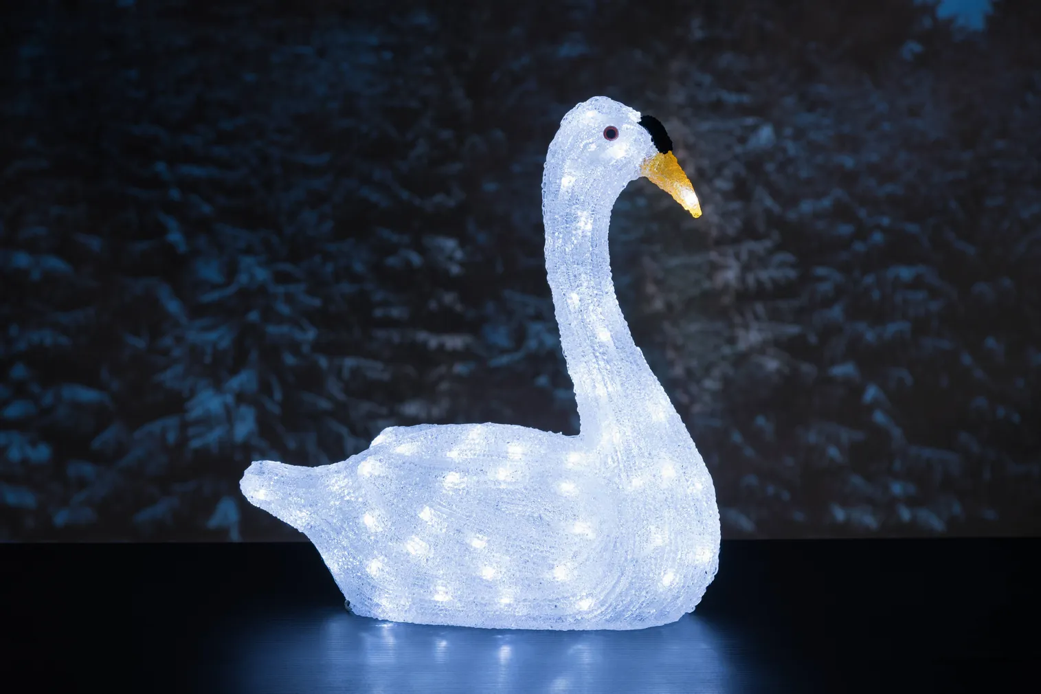 JÕULUVALGUSTUS FINNLUMOR LUIK 38X19X40CM 80LED IP44 VALGE