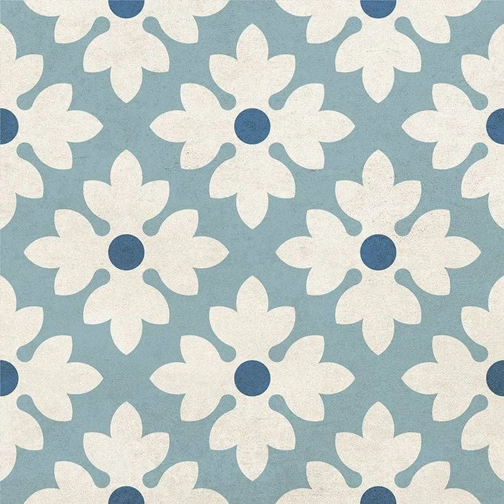 KERAAMILINE SEINAPLAAT GOLDEN TILE VICTORIAN DEC 18,6X18,6CM 1,04M² PAKIS