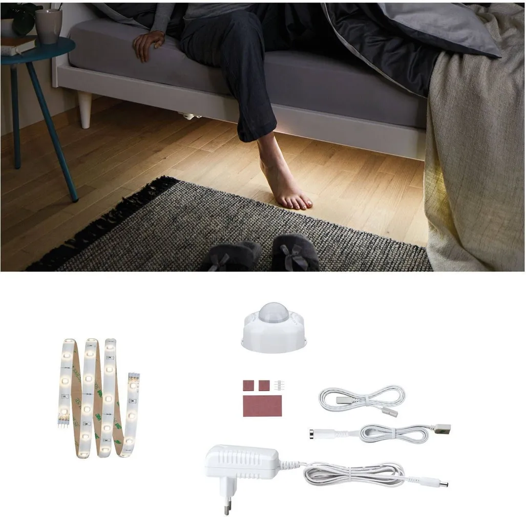 RIBAVALGUSTI KOMPLEKT PAULMANN YOURLED 1M 3W PIR ANDUR