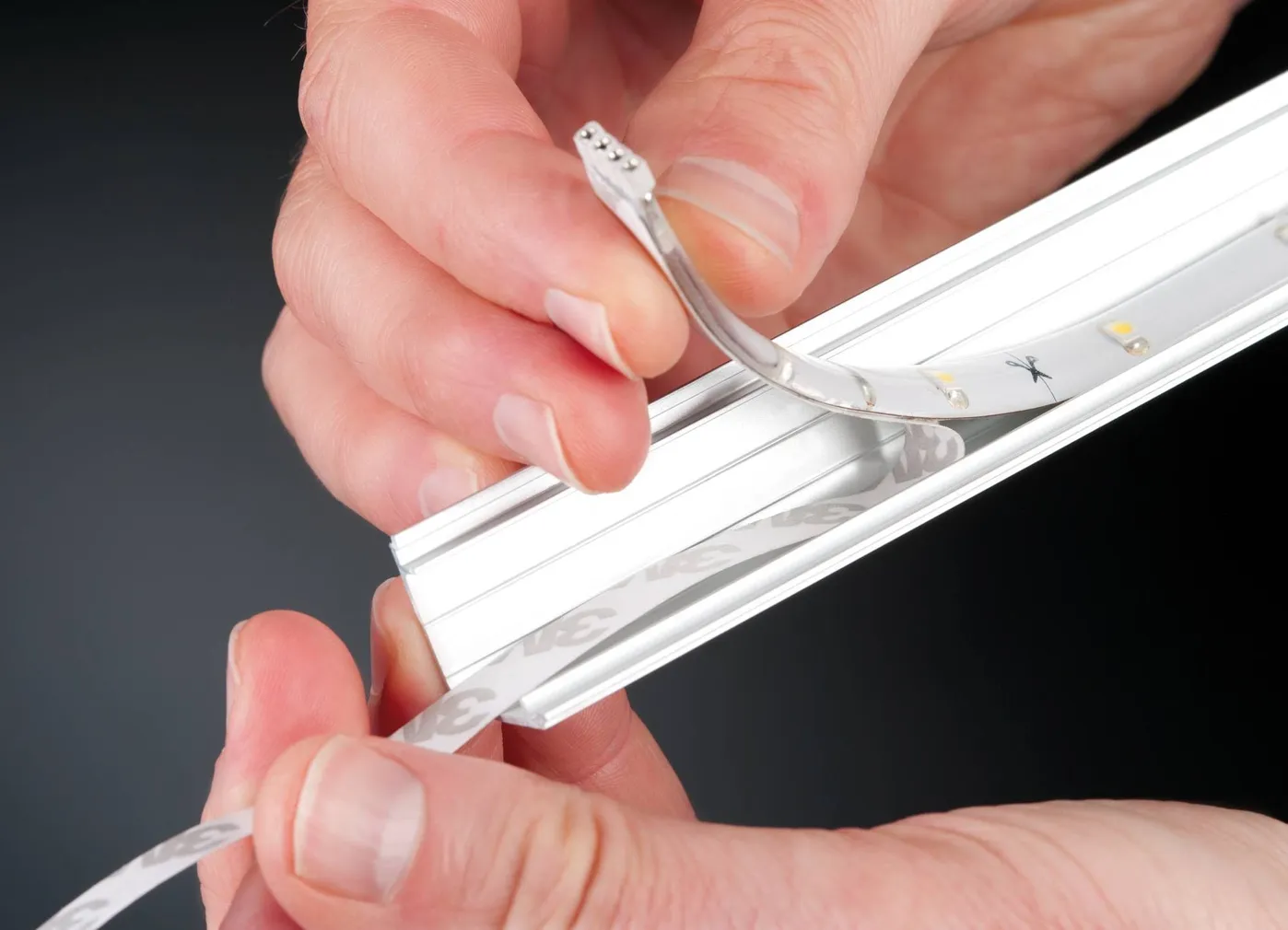 RIBAVALGUSTI PROFIIL PAULMANN DELTA 100CM ALUMIINIUM/SATIIN