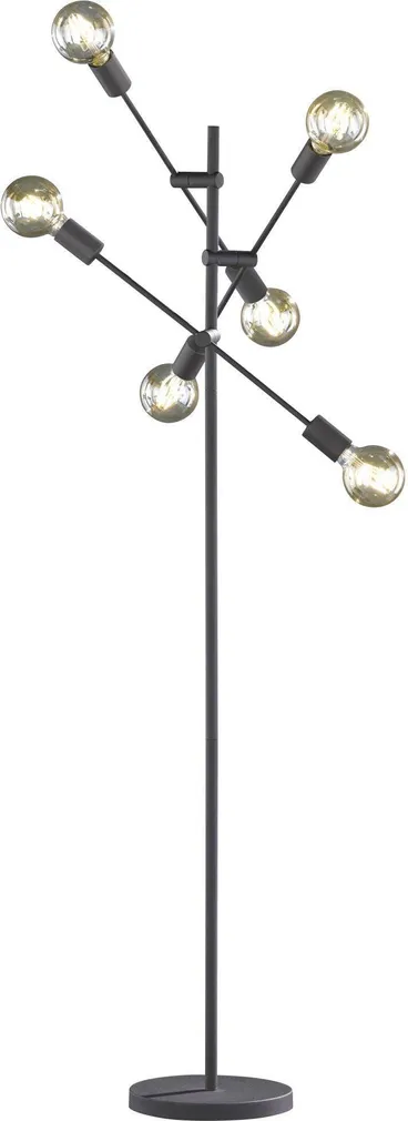 PÕRANDALAMP TRIO CROSS 6 6X28W E27 MUST