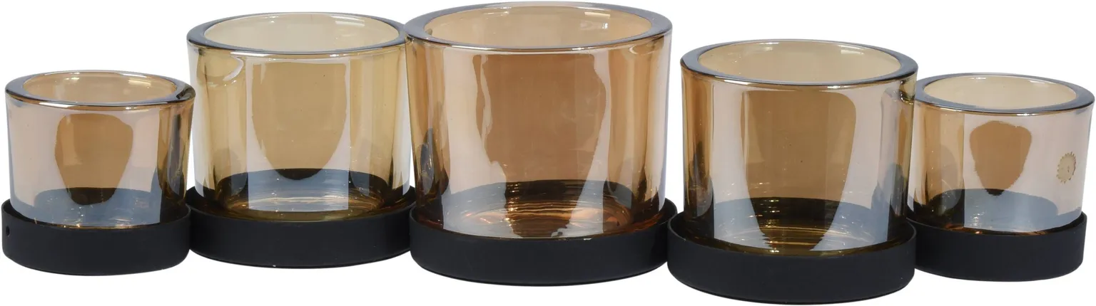 TEEKÜÜNLA ALUS 5-LE 14X36X10CM METALL/KLAAS