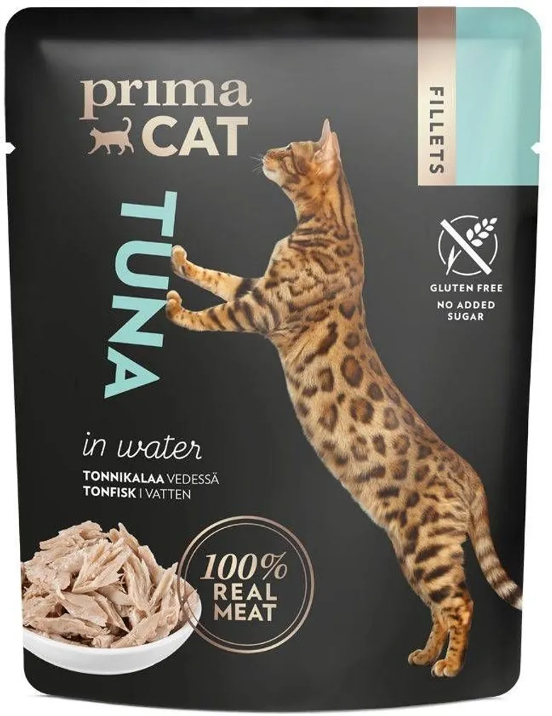 KASSIEINE PRIMACAT FILLETS TUUNIKALA VEES 4X50G