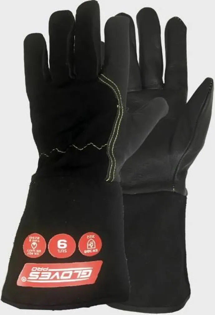 TÖÖKINDAD KEEVITAMISEKS, GLOVESPRO MIG, MUST 10