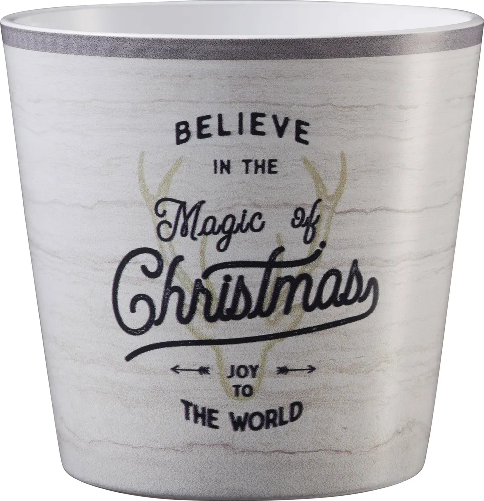 ÜMBRISPOTT SOENDGEN KERAMIK 14X13CM MAAGILISED JÕULUD