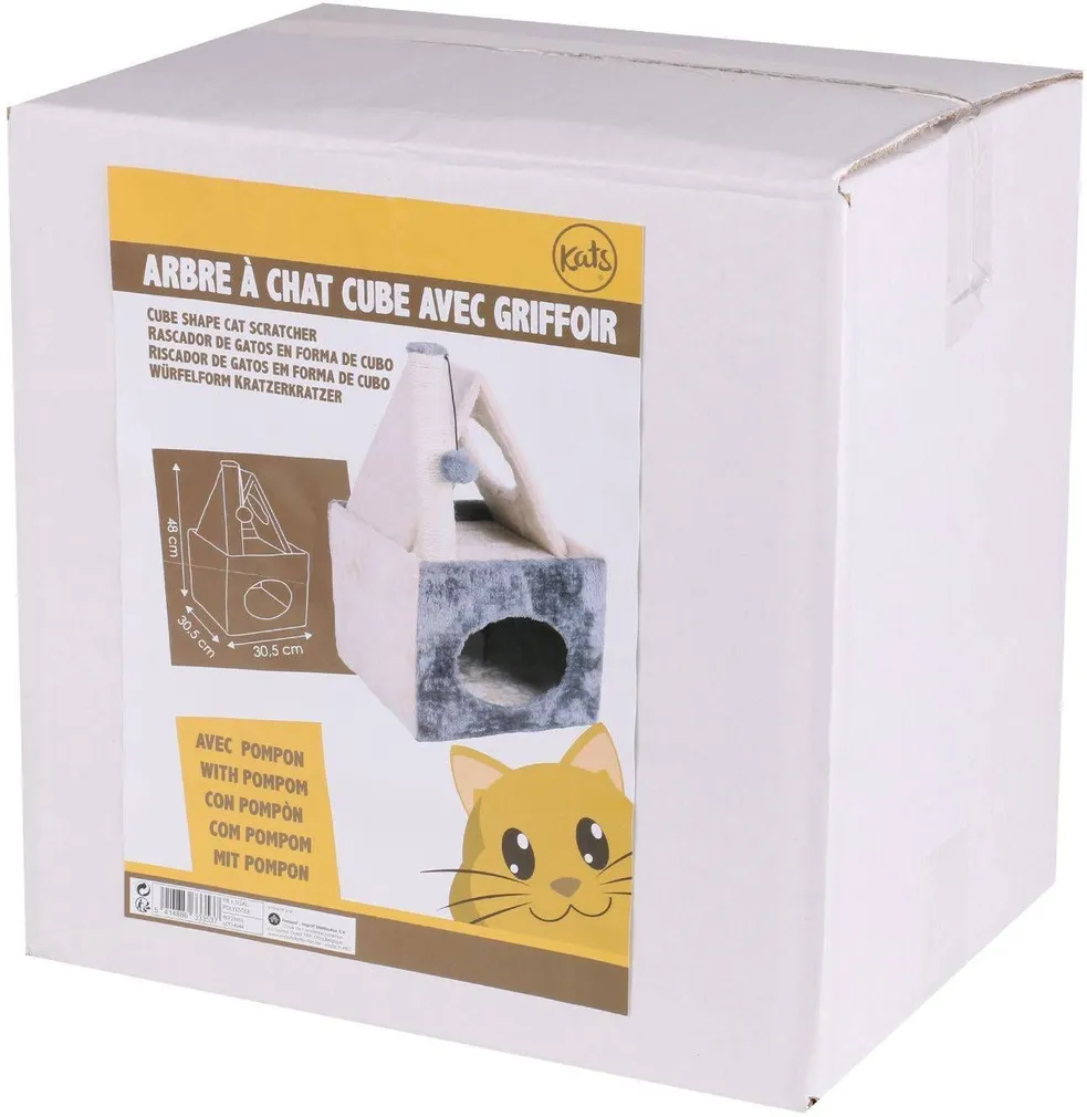 LEMMIKLOOMA KRAAPIMISKAST 30,5X30X5X48CM