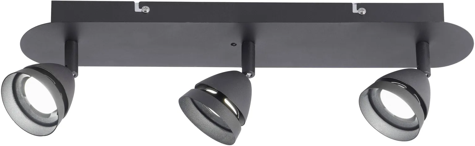 KOHTVALGUSTI WIZ GEMINI 3X3W LED 300LM MUST