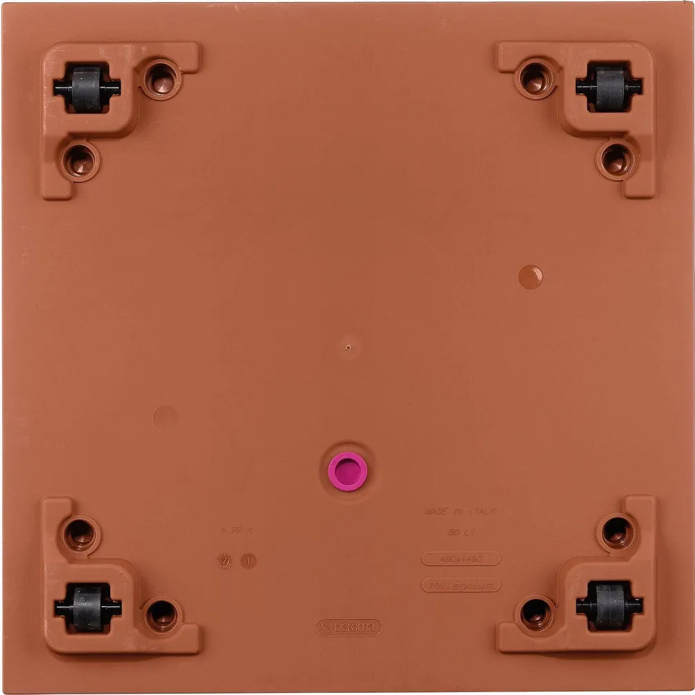 ÜMBRISPOTT DEROMA MILLENNIUM CORTEN RATASTEGA 49CM