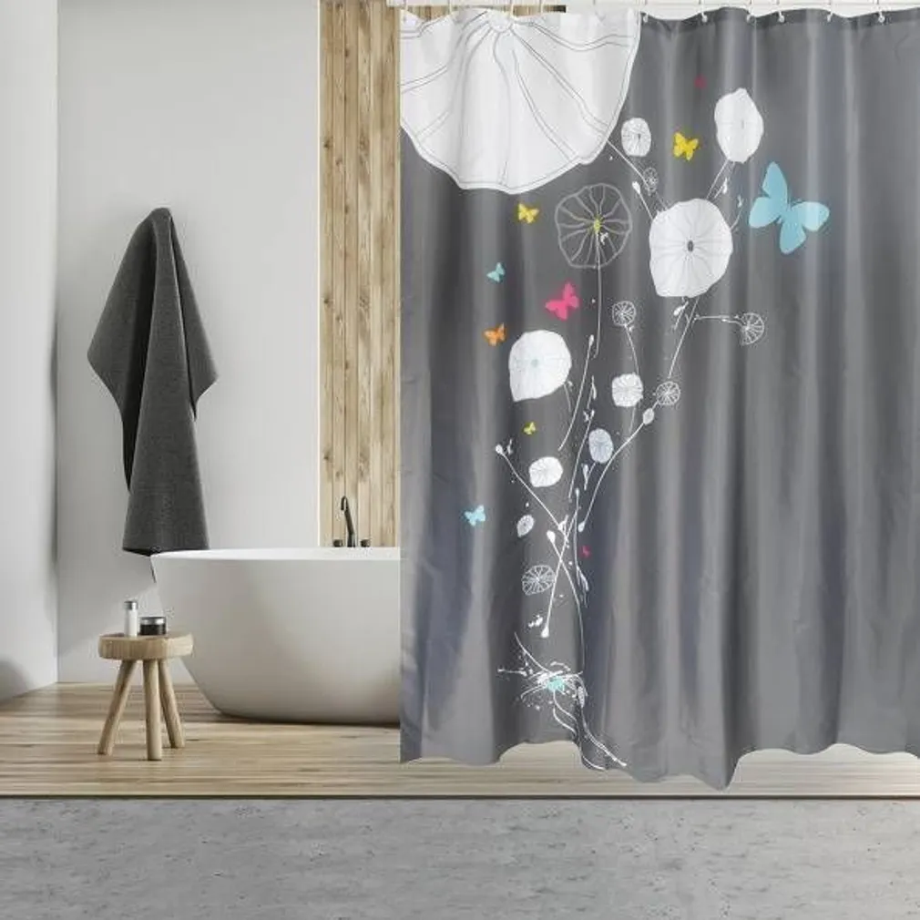 DUŠIKARDIN MSV 180X200CM B-140801 BUTTERFLIES POLÜESTER