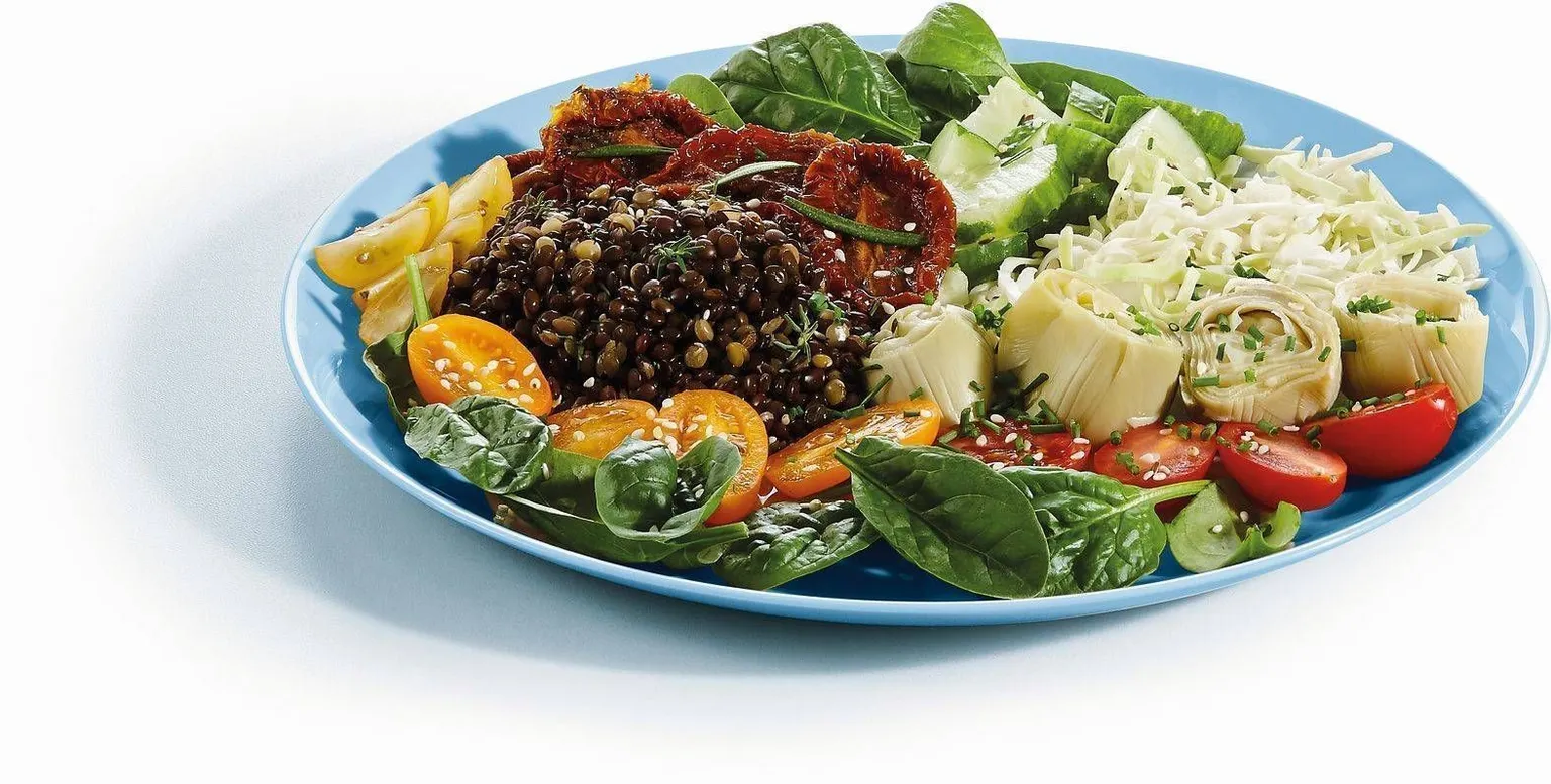 PRAETALDRIK LUMINARC DIWALI LIGHT BLUE 27CM