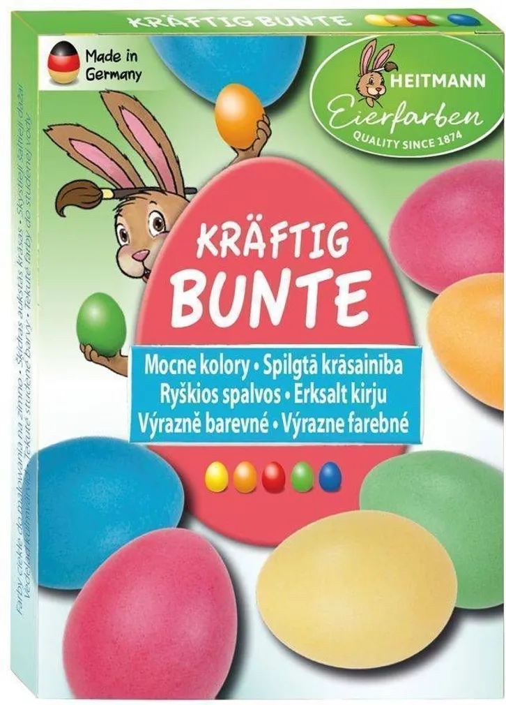 MUNAVÄRVID BRAUNS-HEITMANN 5 KIRKAT VÄRVI