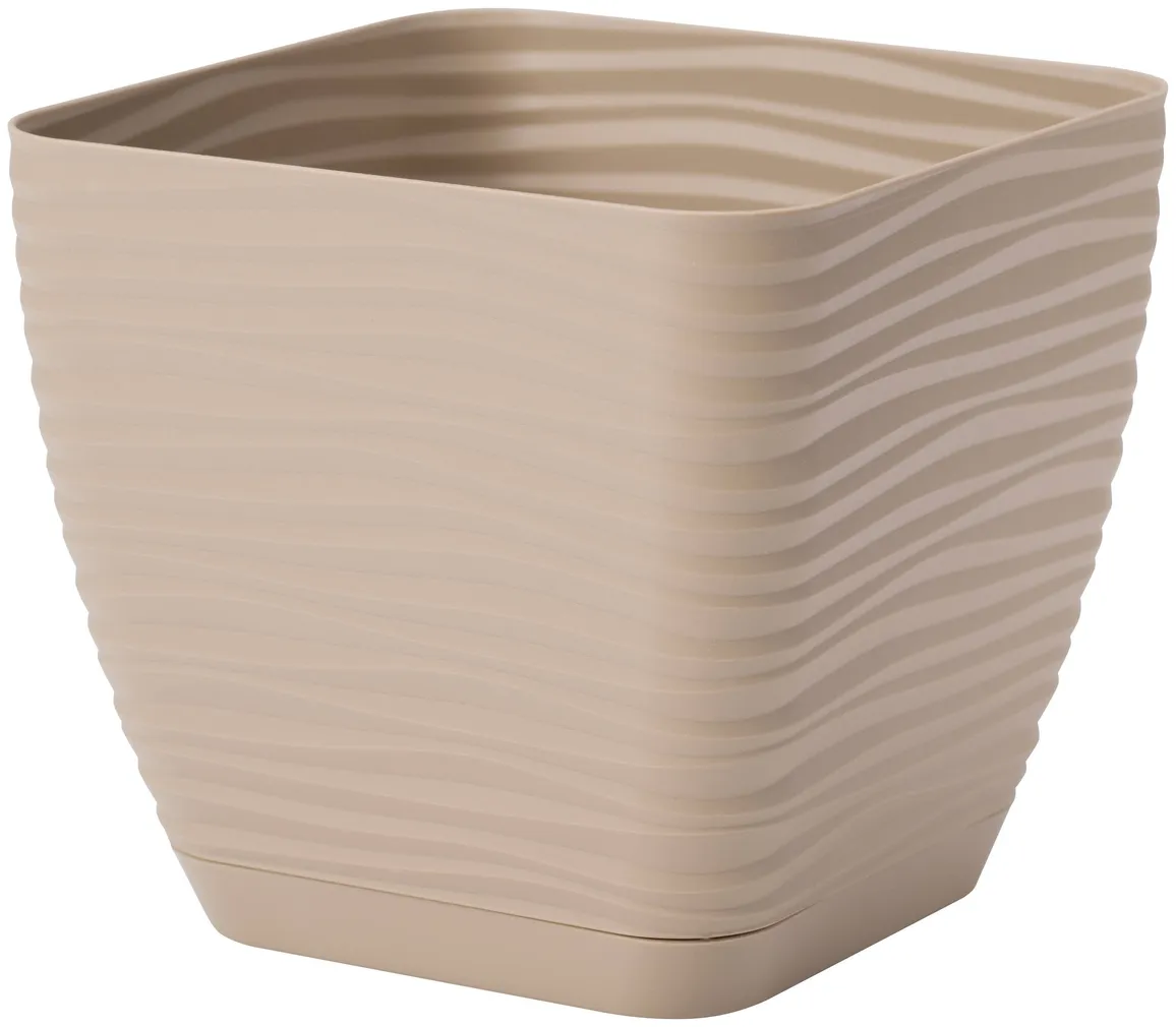 LILLEPOTT FORM-PLASTIC SAHARA KANDILINE BEEŽ 13CM