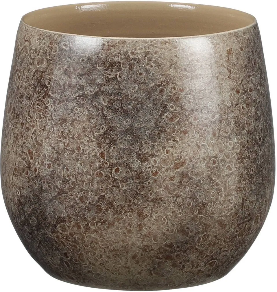 ÜMBRISPOTT MICA DECORATIONS OLIVER ÜMAR 22X24CM PRUUN