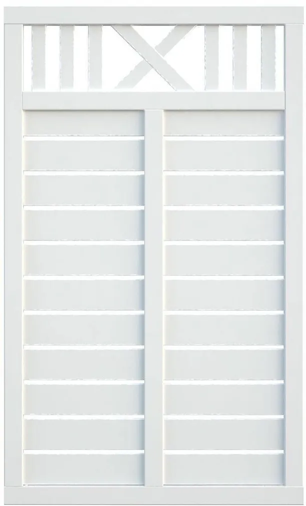 AIAPANEEL PALMAKO HELIS 7 / MARIT 7 900X1500MM VALGE VÄRV