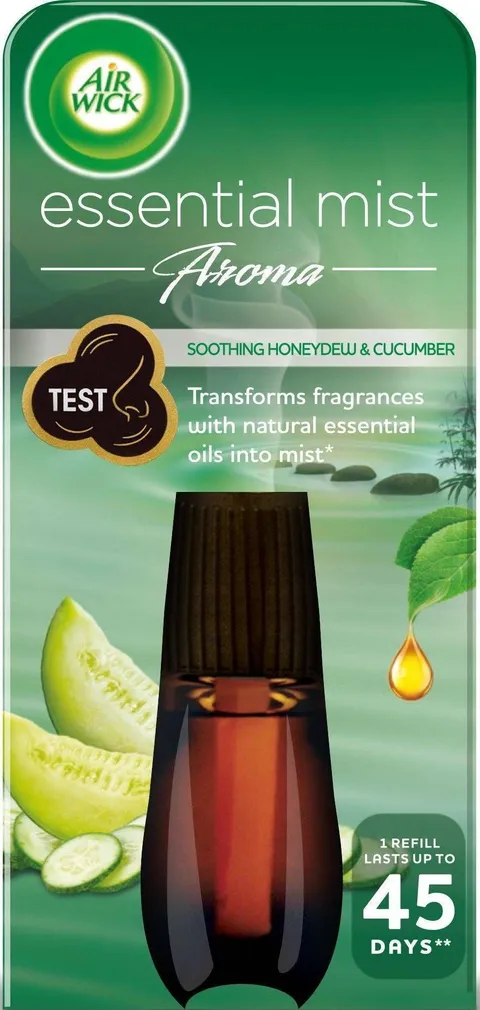 ÕHUVÄRSKENDAJA TÄIDE AIR WICK ESSENTIAL MIST HONEYDEW&CUCUMBER 20ML