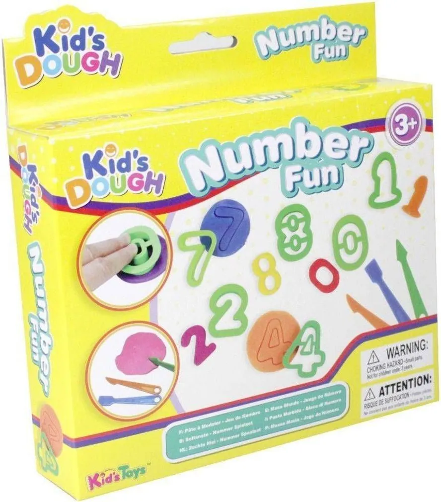 VOOLIMISVAHAD KID´S DOUGH NUMBRID 3X20G