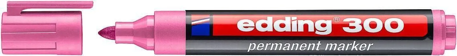 MARKER EDDING PERMANENTNE 300 A8 ROOSA 1.5-3MM