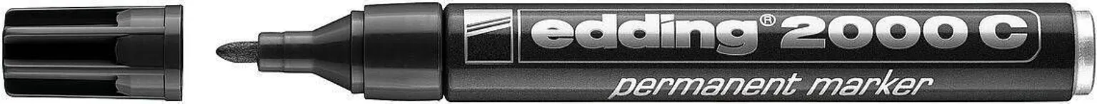 MARKER EDDING PERMANENTNE 2000C MUST 1.5-3MM ÜMAR OTS