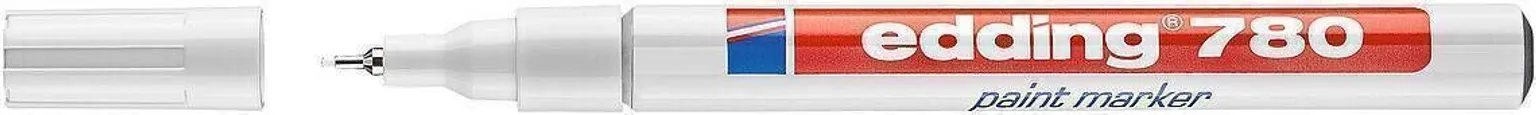 VÄRVIMARKER EDDING PERMANENTE 780 VALGE 0.8MM