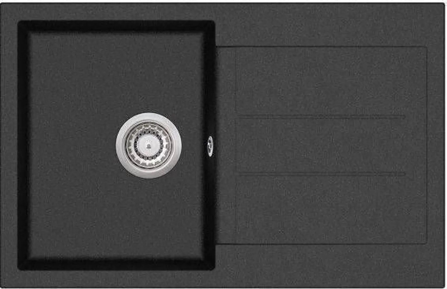 VALAMU AQUASANITA GRANIIT SQT101-601W 780X500X200MM MUST