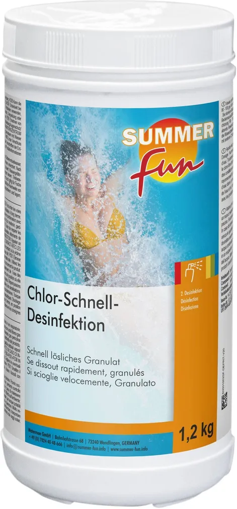 KLOOR HEISSNER UJUMISBASSEINI DESINFITSEERIMISEKS 1,2KG