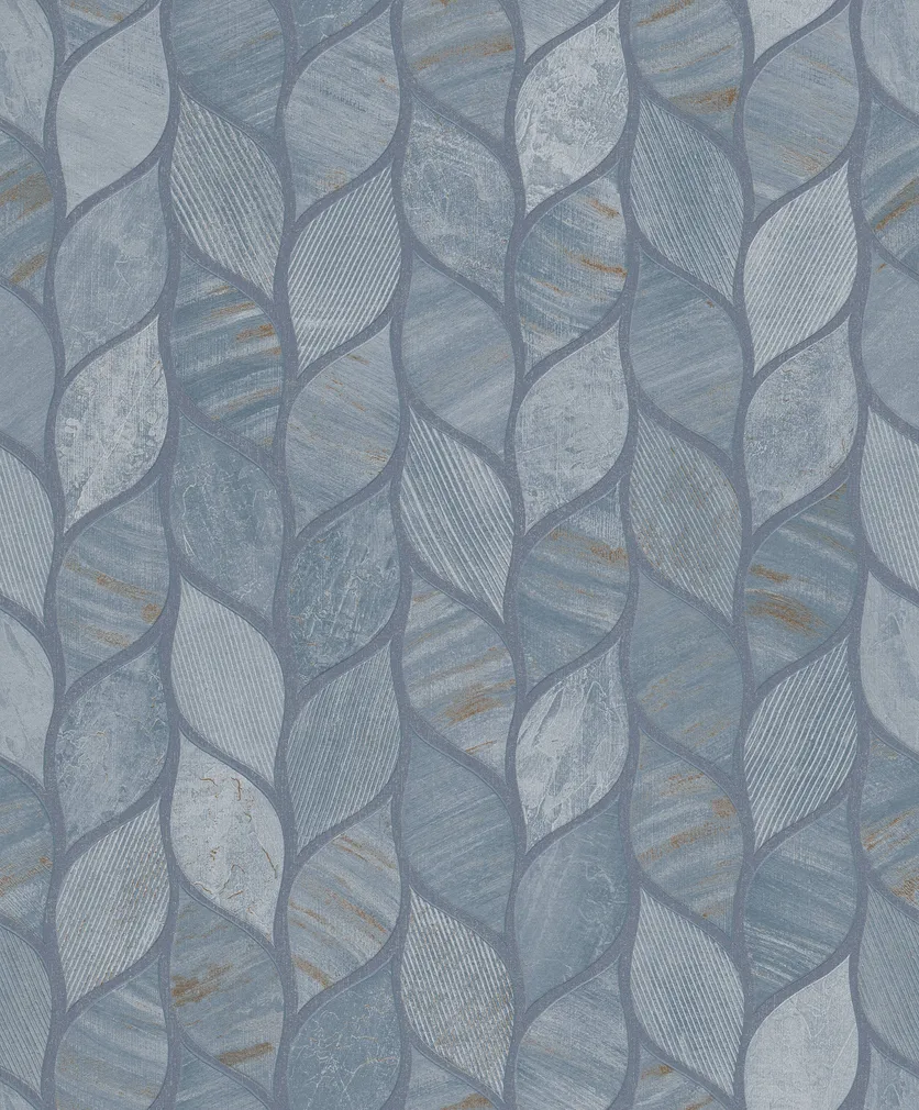 TAPEET GRANDECO GRAVITY GT3204 LEHEMUSTER SININE