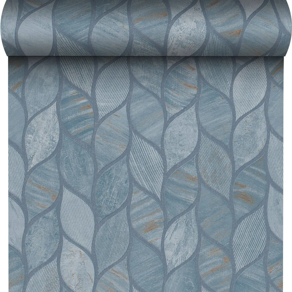 TAPEET GRANDECO GRAVITY GT3204 LEHEMUSTER SININE