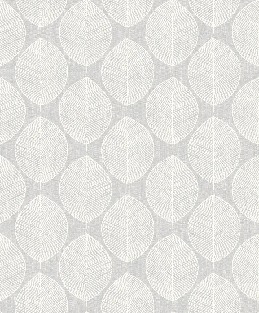 TAPEET ARTHOUSE SCANDI LEAF GREY
