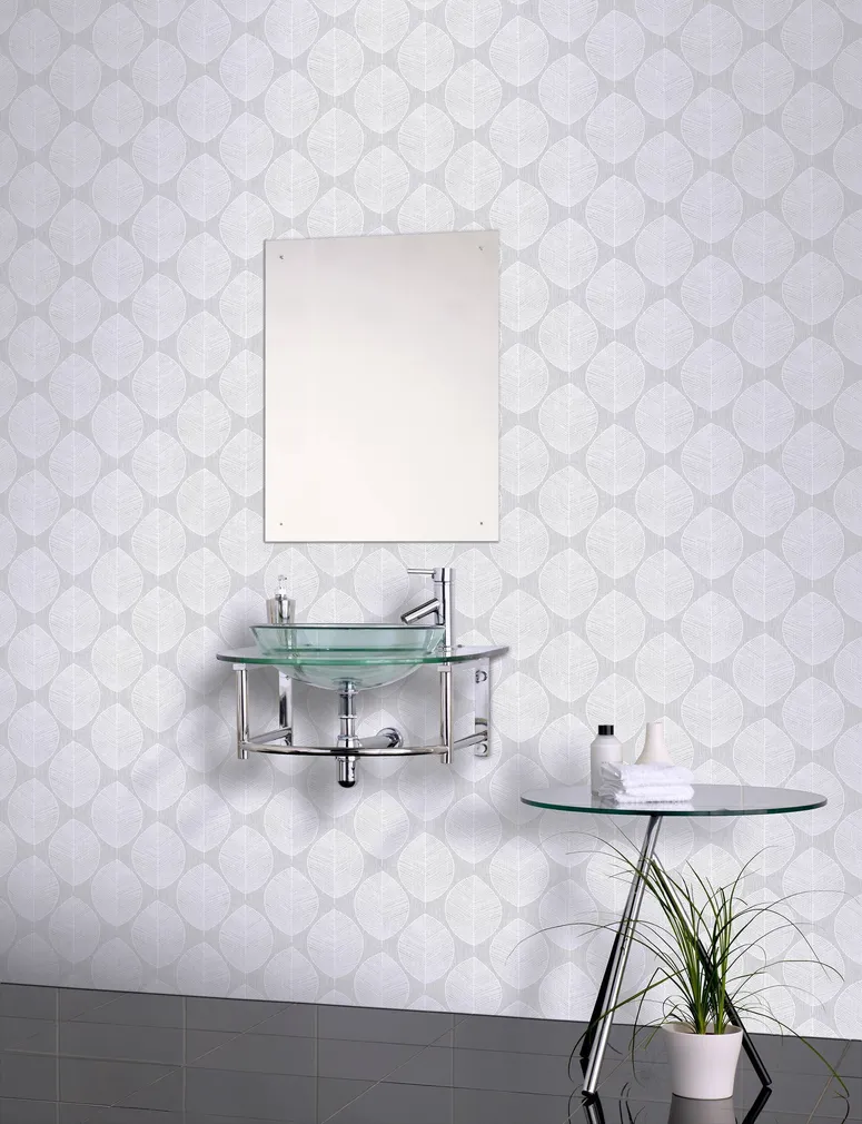 TAPEET ARTHOUSE SCANDI LEAF GREY