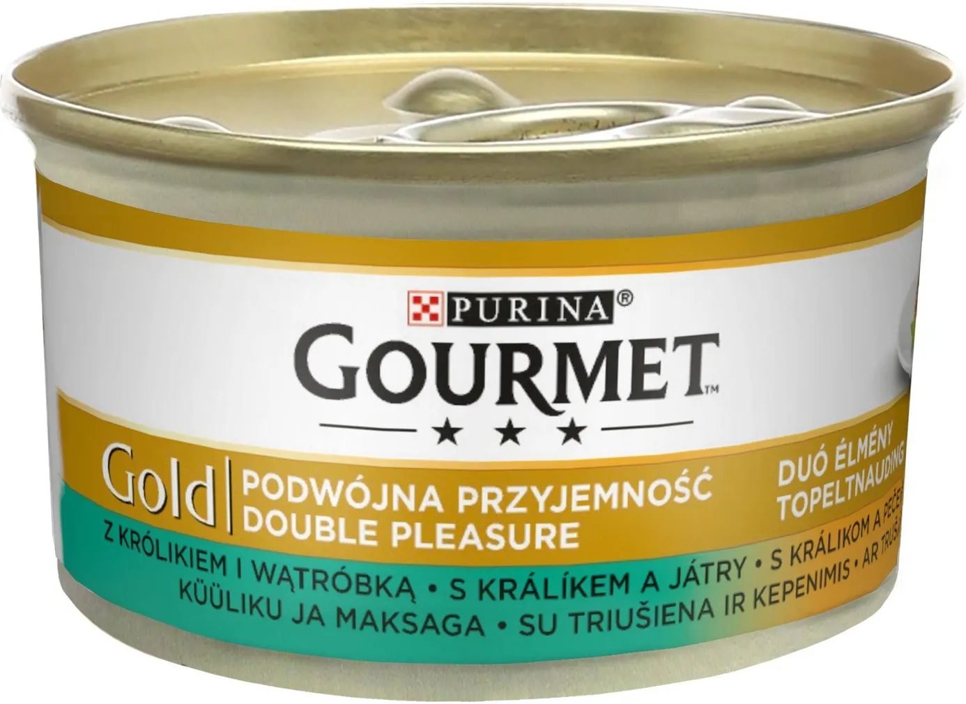 LEMMIKLOOMA KASSIKONSERV COURMET KÜÜLIK/MAKS DUO 85G