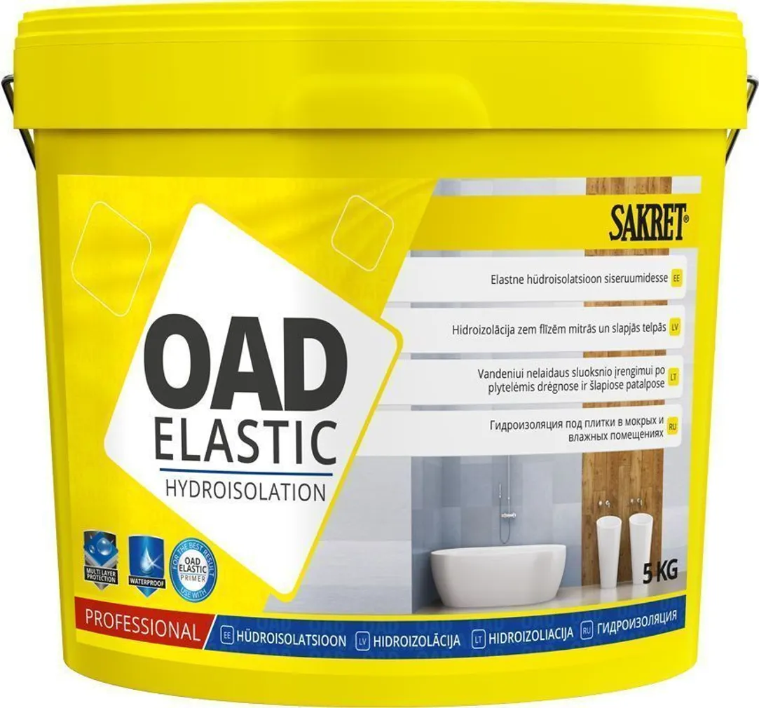 VEETÕKKEMASTIKS SAKRET OAD ELASTIC 5KG
