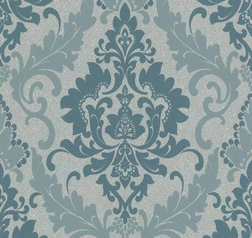TAPEET DUTCH WALLCOVERINGS CASUAL CHIC DESSIN TURQUOISE