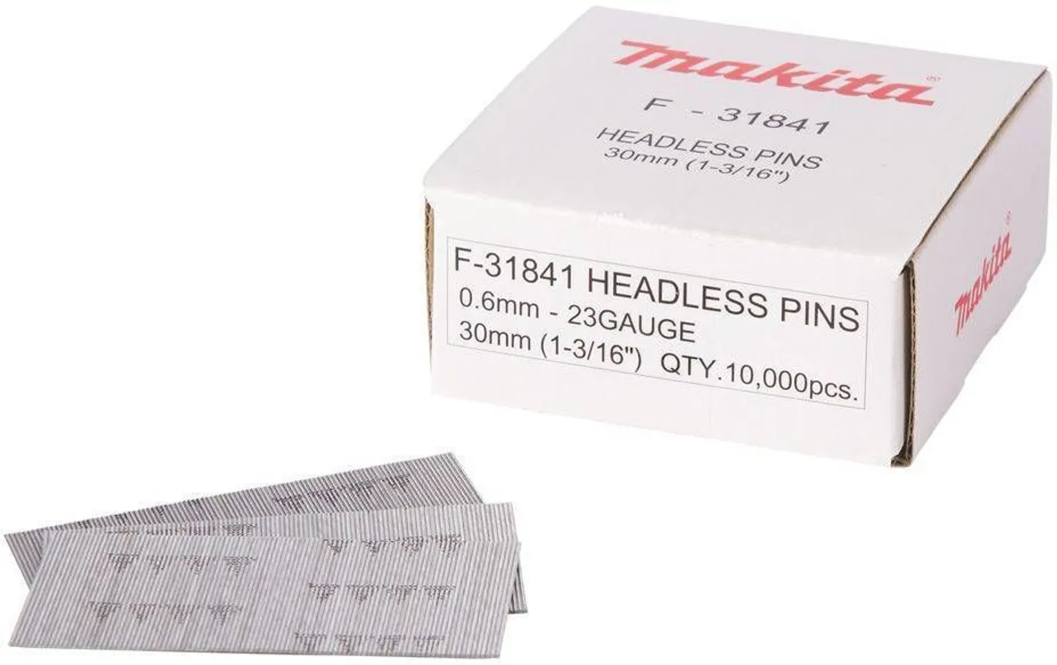 NAELAD MAKITA PIN 0,6X30MM 23GA TERAS 10000 TK. DPT353, PT354