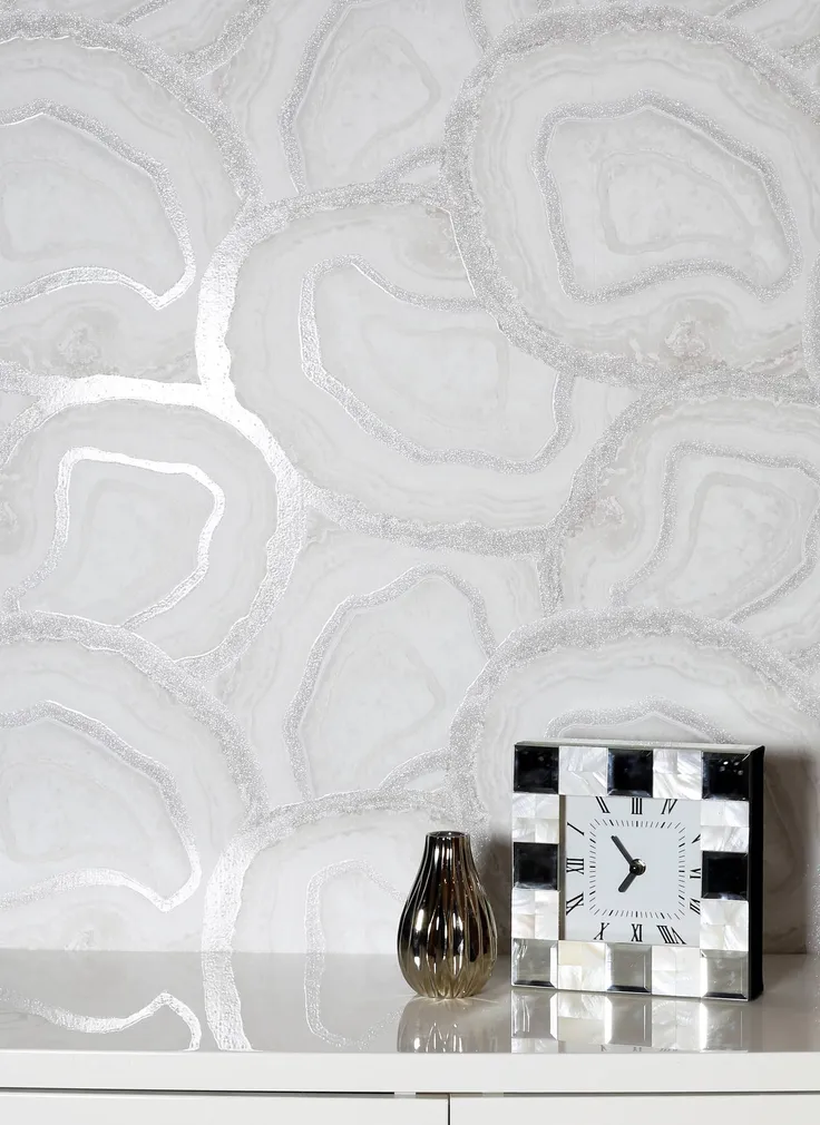 TAPEET ARTHOUSE AGATE SOFT WHITE
