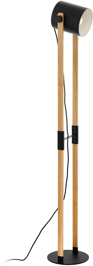 PÕRANDALAMP EGLO HORNWOOD E27 1X28W MUST/PUIT